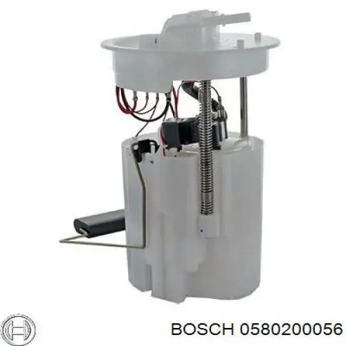 0580200056 Bosch módulo alimentación de combustible