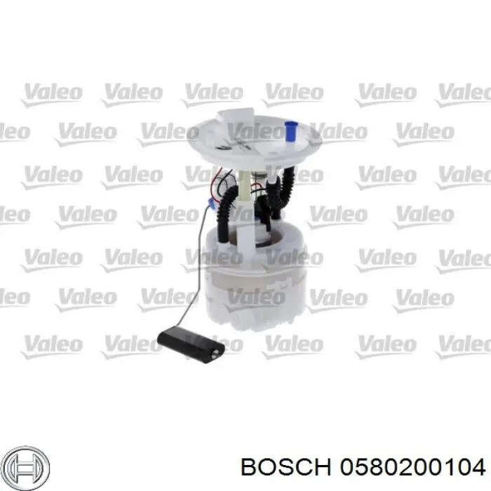 Bomba de gasolina 0580200104 Bosch