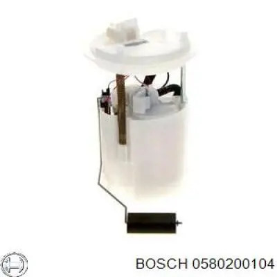 0580200104 Bosch módulo alimentación de combustible