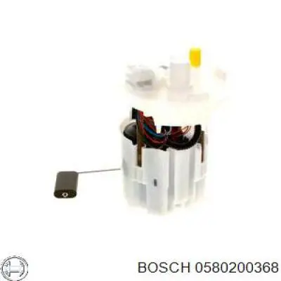 0580200368 Bosch módulo alimentación de combustible