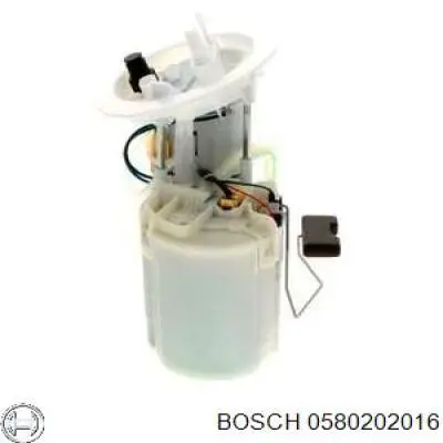 0580202016 Bosch módulo alimentación de combustible