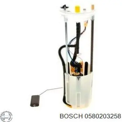 0 580 203 258 Bosch módulo alimentación de combustible