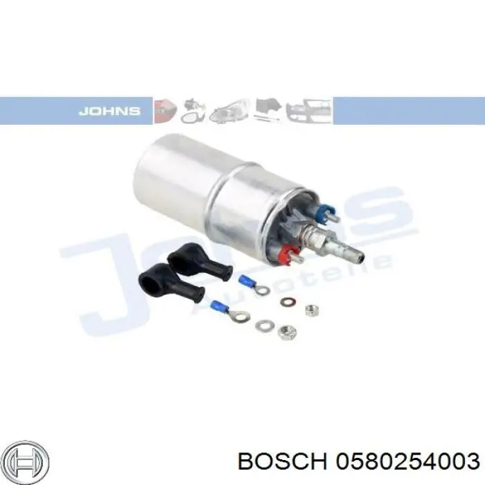 Bomba de combustible eléctrica sumergible  Bosch 0580254003 precio, desde 119,32 EUR