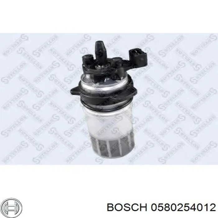 0580254012 Bosch bomba de combustible eléctrica sumergible