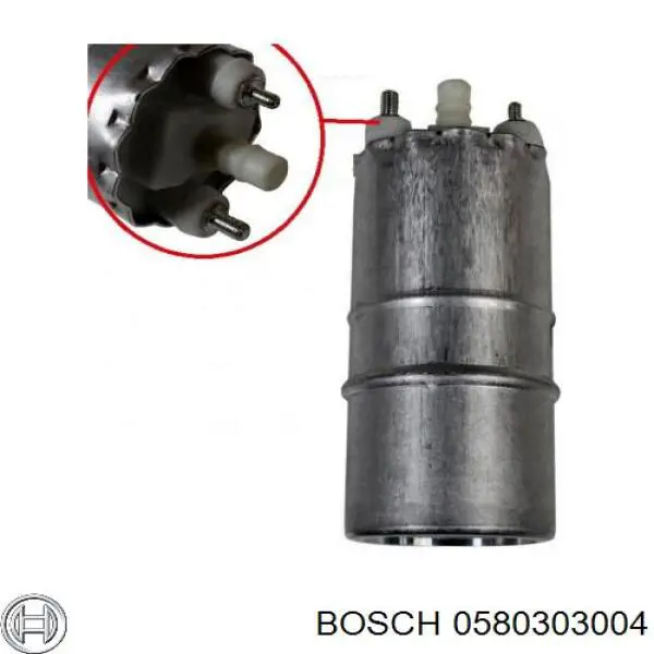 0580303004 Bosch Módulo de alimentación de combustible