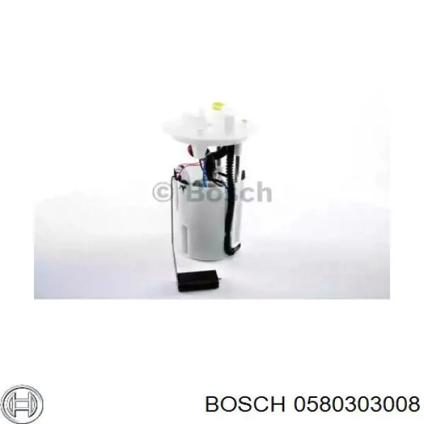 0 580 303 008 Bosch módulo alimentación de combustible