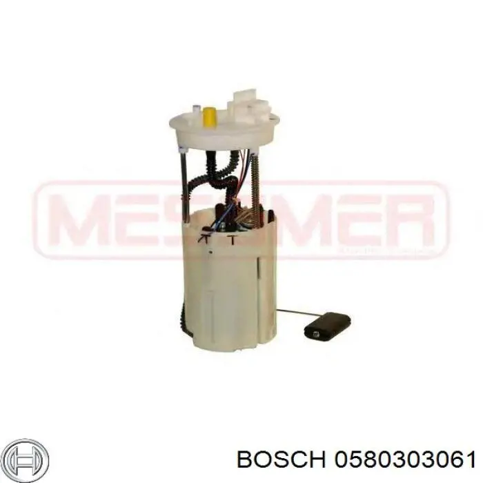 0580303061 Bosch módulo alimentación de combustible