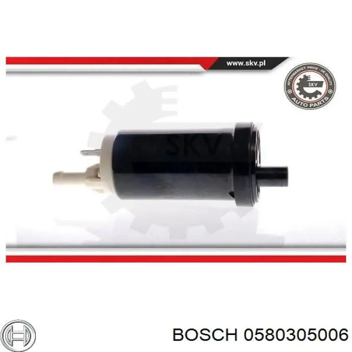 0580305006 Bosch módulo alimentación de combustible