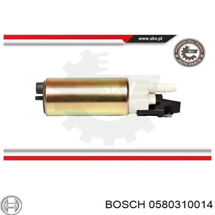 0580310014 Bosch módulo alimentación de combustible