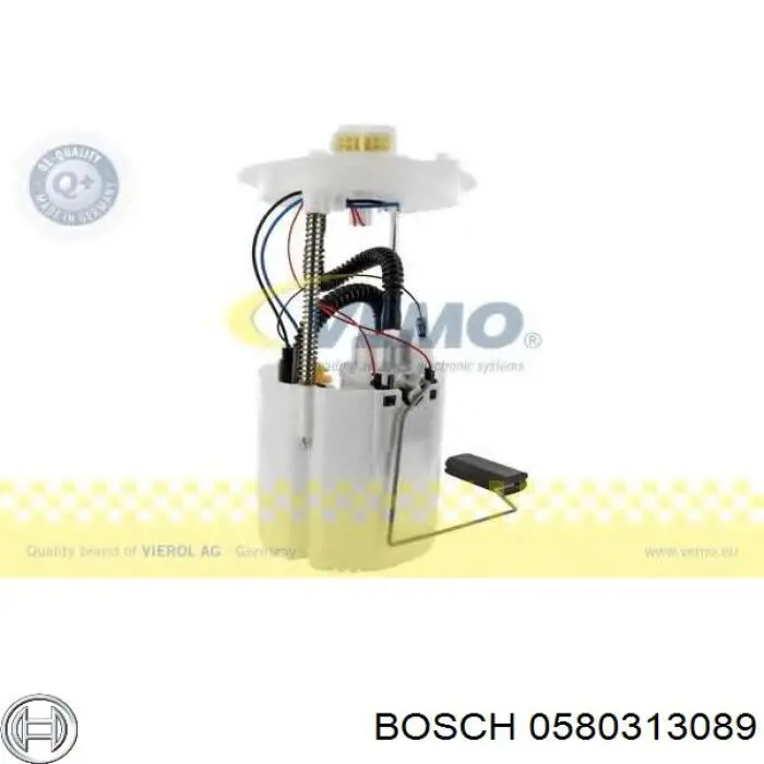 0580313089 Bosch módulo alimentación de combustible