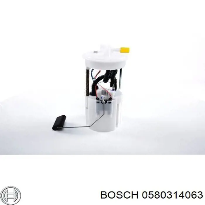 0580314063 Bosch módulo alimentación de combustible