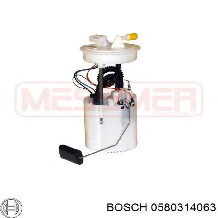 Bomba de gasolina 0580314063 Bosch