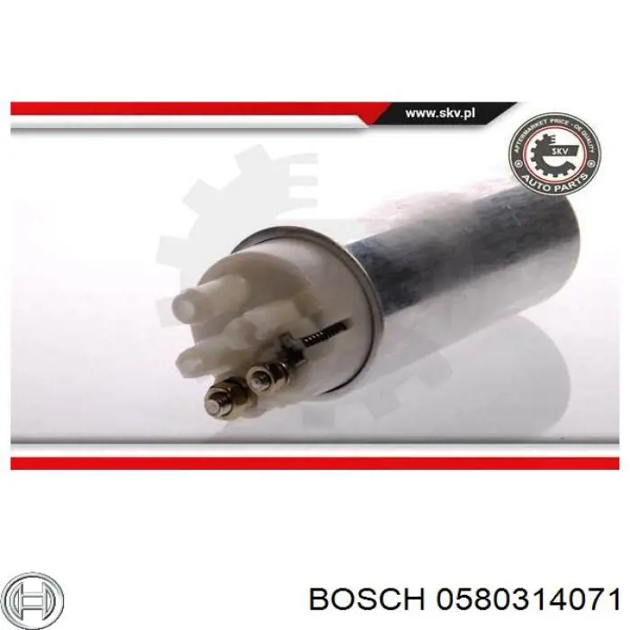 0580314071 Bosch bomba de combustible