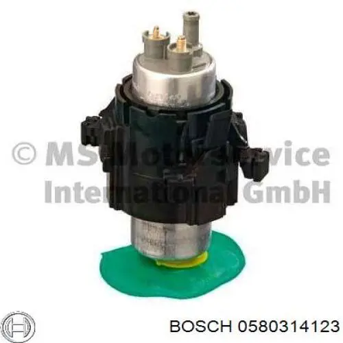 0580314123 Bosch módulo alimentación de combustible