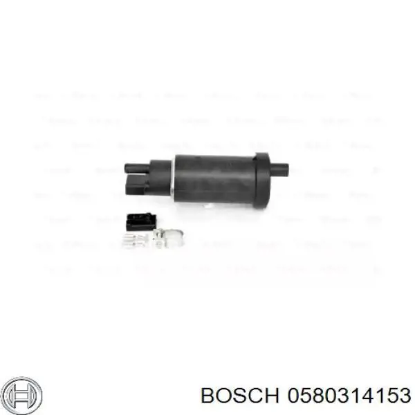 0 580 314 153 Bosch módulo alimentación de combustible