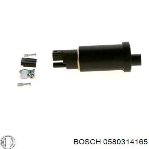 Elemento de turbina de la bomba de combustible 0580314165 Bosch