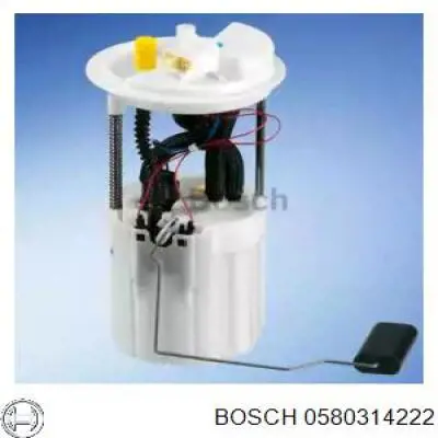 0580314222 Bosch módulo alimentación de combustible