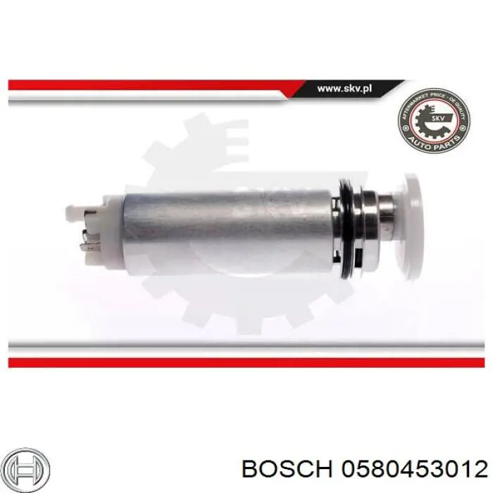 0580453012 Bosch bomba de combustible