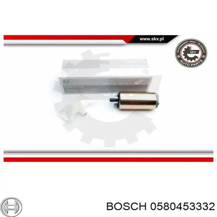 0580453332 Bosch bomba de combustible