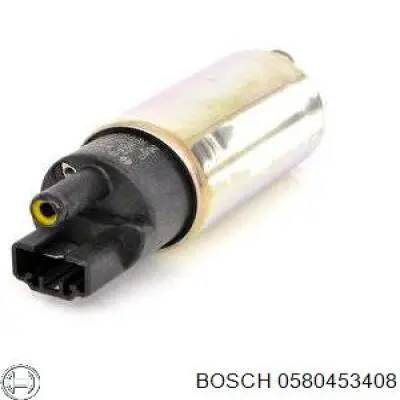 0 580 453 408 Bosch elemento de turbina de bomba de combustible