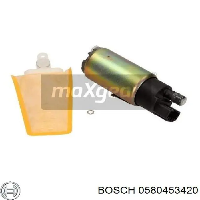 0580453420 Bosch elemento de turbina de bomba de combustible