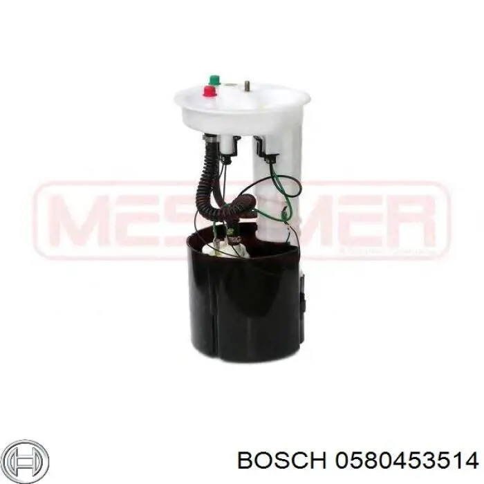 0580453514 Bosch Elemento de turbina de la bomba de combustible