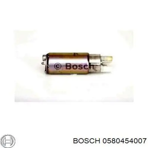 0580454007 Bosch elemento de turbina de bomba de combustible