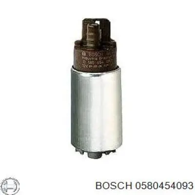 0580454093 Bosch elemento de turbina de bomba de combustible