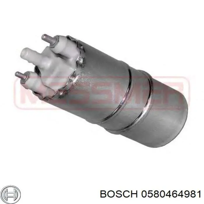 0 580 464 981 Bosch elemento de turbina de bomba de combustible