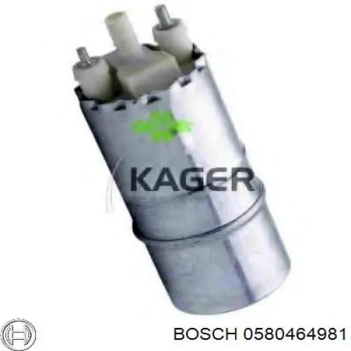 Elemento de turbina de la bomba de combustible Bosch 0580464981 precio, desde 52,88 EUR