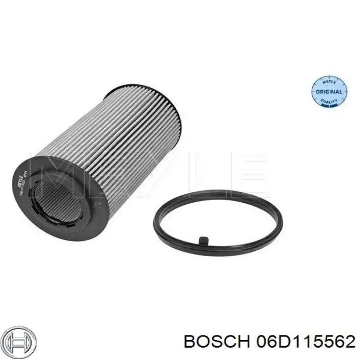 06D115562 Bosch filtro de aceite