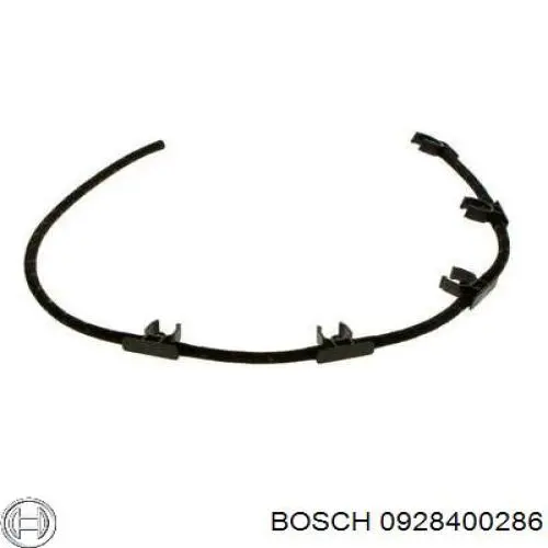 Tubería de retorno de combustible de los inyectores 0928400286 Bosch