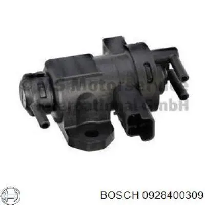 Comprar 0928400309 Bosch Válvula solenoide de control de presión de sobrealimentación