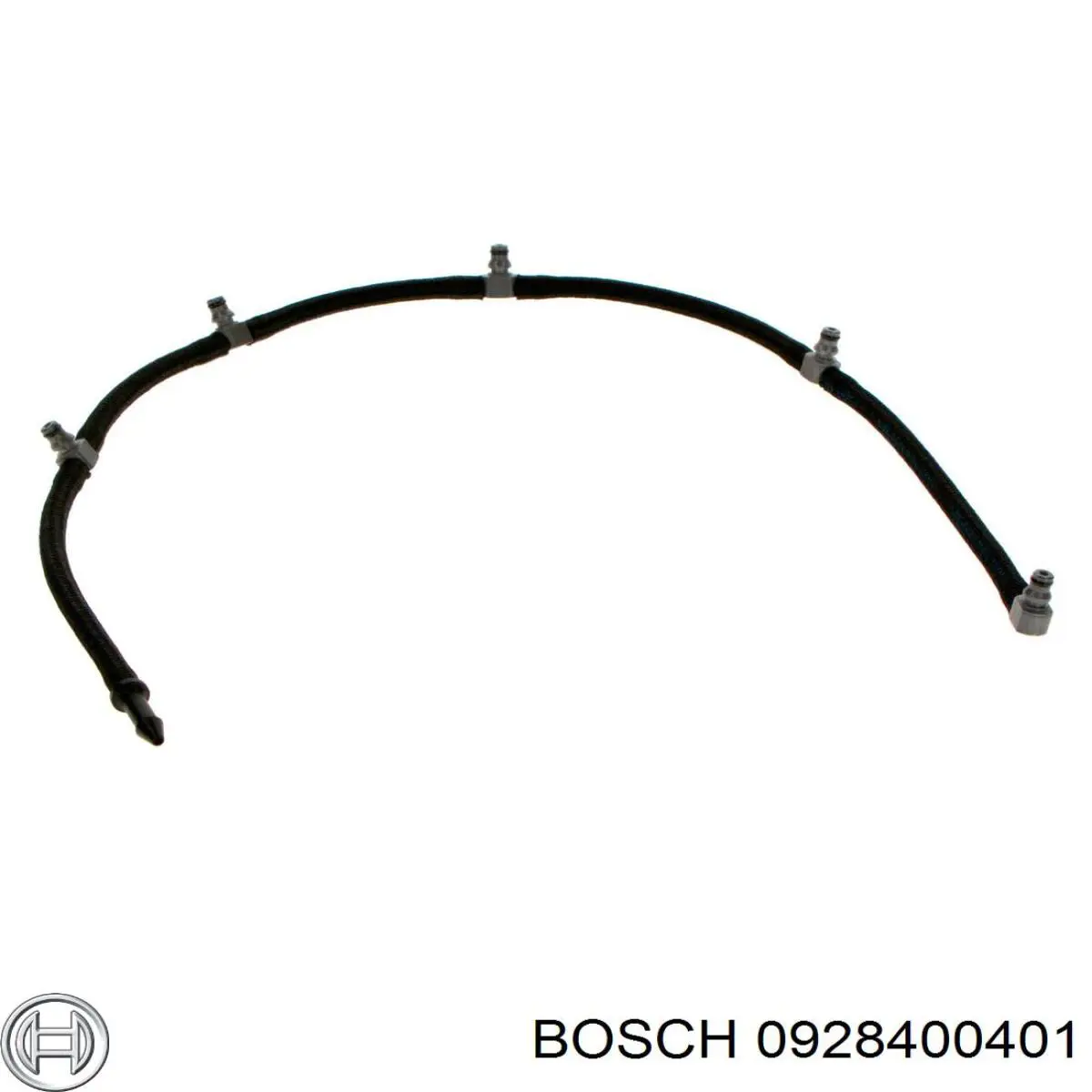 Tubería de retorno de combustible de los inyectores 30756113 Volvo