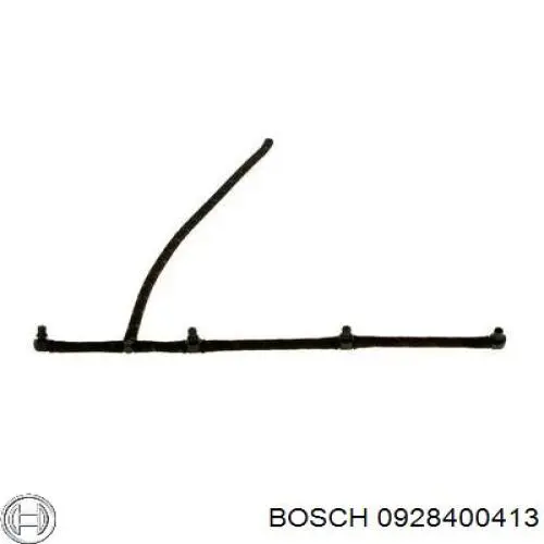 928400413 Bosch tubo de combustible atras de las boquillas