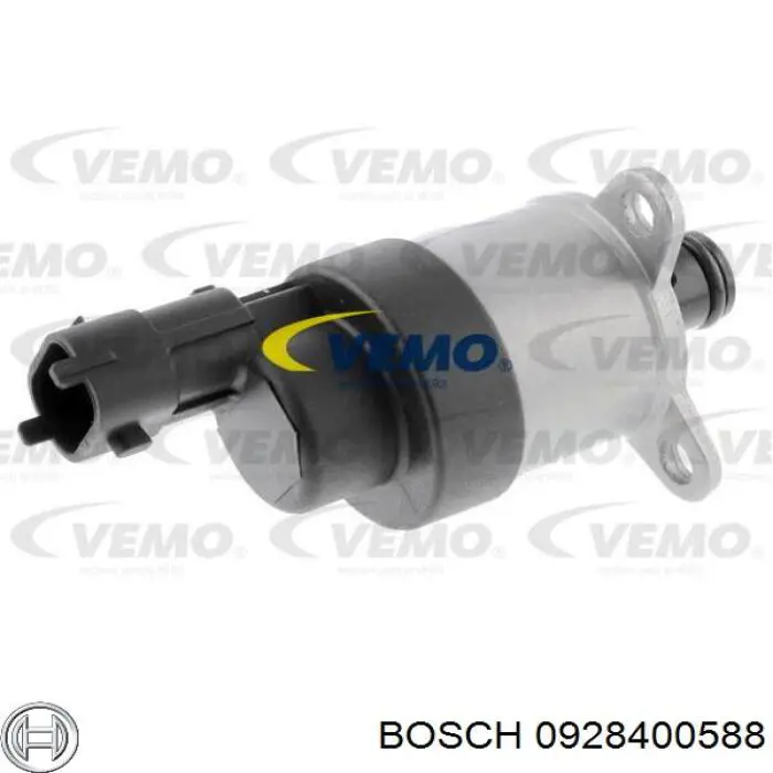 0928400588 Bosch Válvula reguladora de presión del sistema common rail