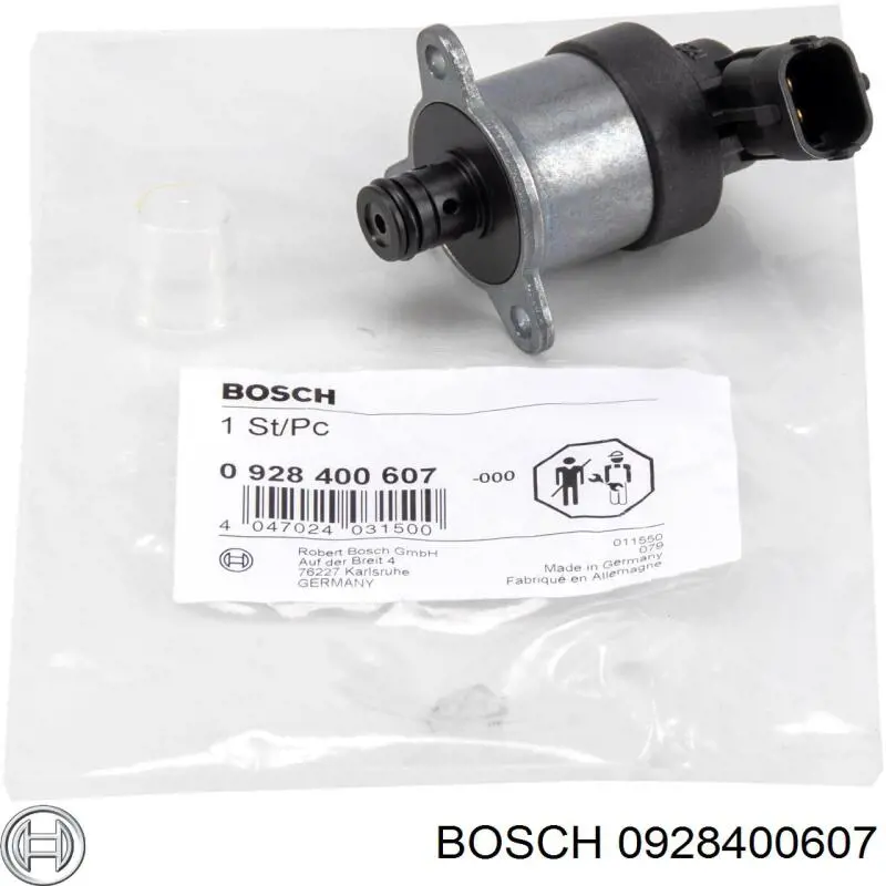 0928400607 Bosch Válvula reguladora de presión del sistema common rail