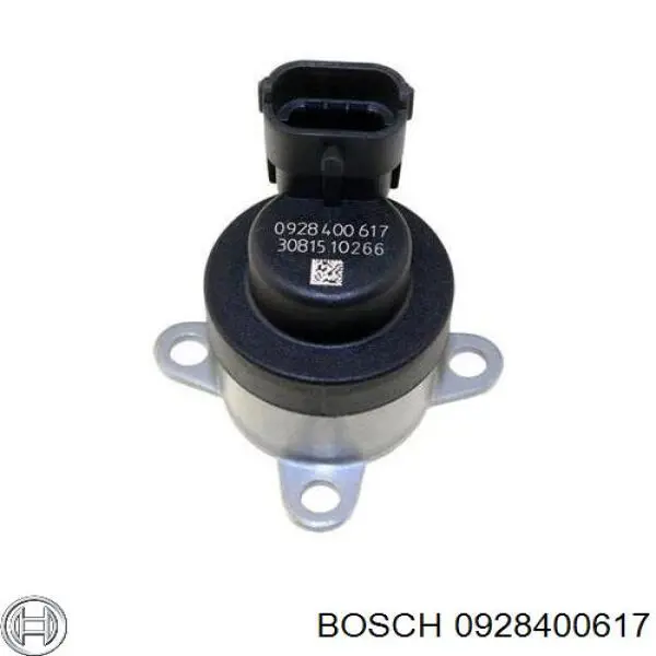 0928400617 Bosch Válvula reguladora de presión del sistema common rail