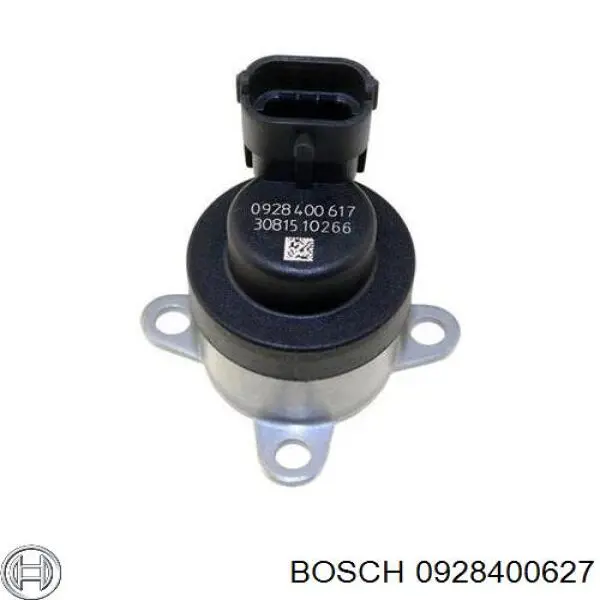 Válvula reguladora de presión del sistema common rail 0928400627 Bosch