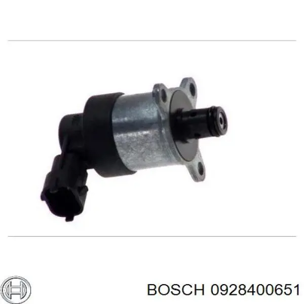 Válvula reguladora de presión del sistema common rail 0928400651 Bosch