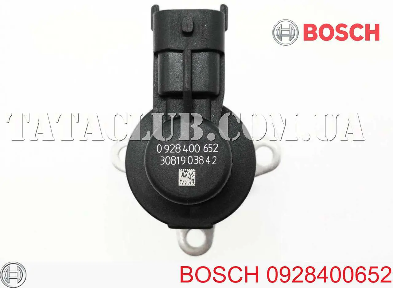 Comprar 0928400652 Bosch Válvula reguladora de presión del sistema common rail