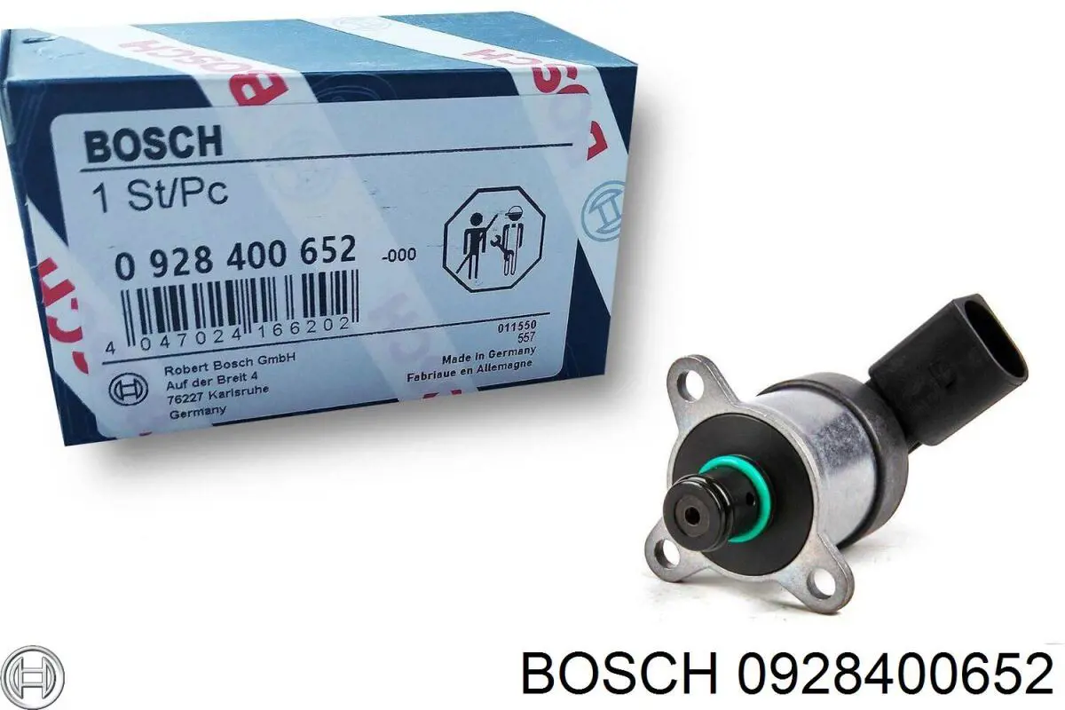 Válvula reguladora de presión del sistema common rail 0928400652 Bosch