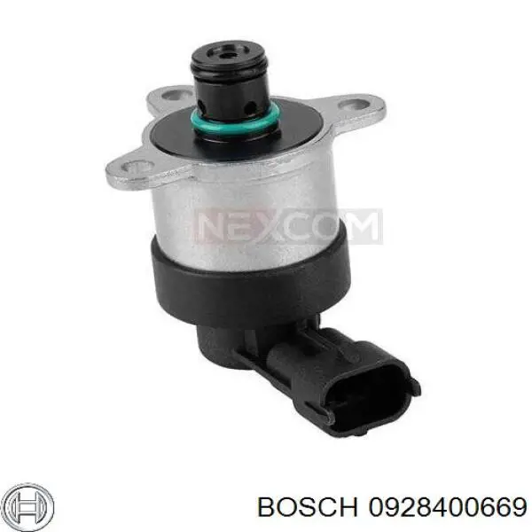 Válvula reguladora de presión del sistema common rail 0928400669 Bosch