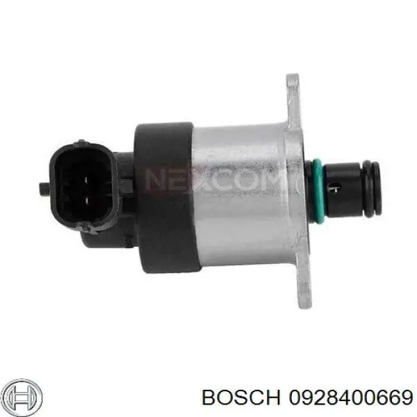 0928400669 Bosch Válvula reguladora de presión del sistema common rail