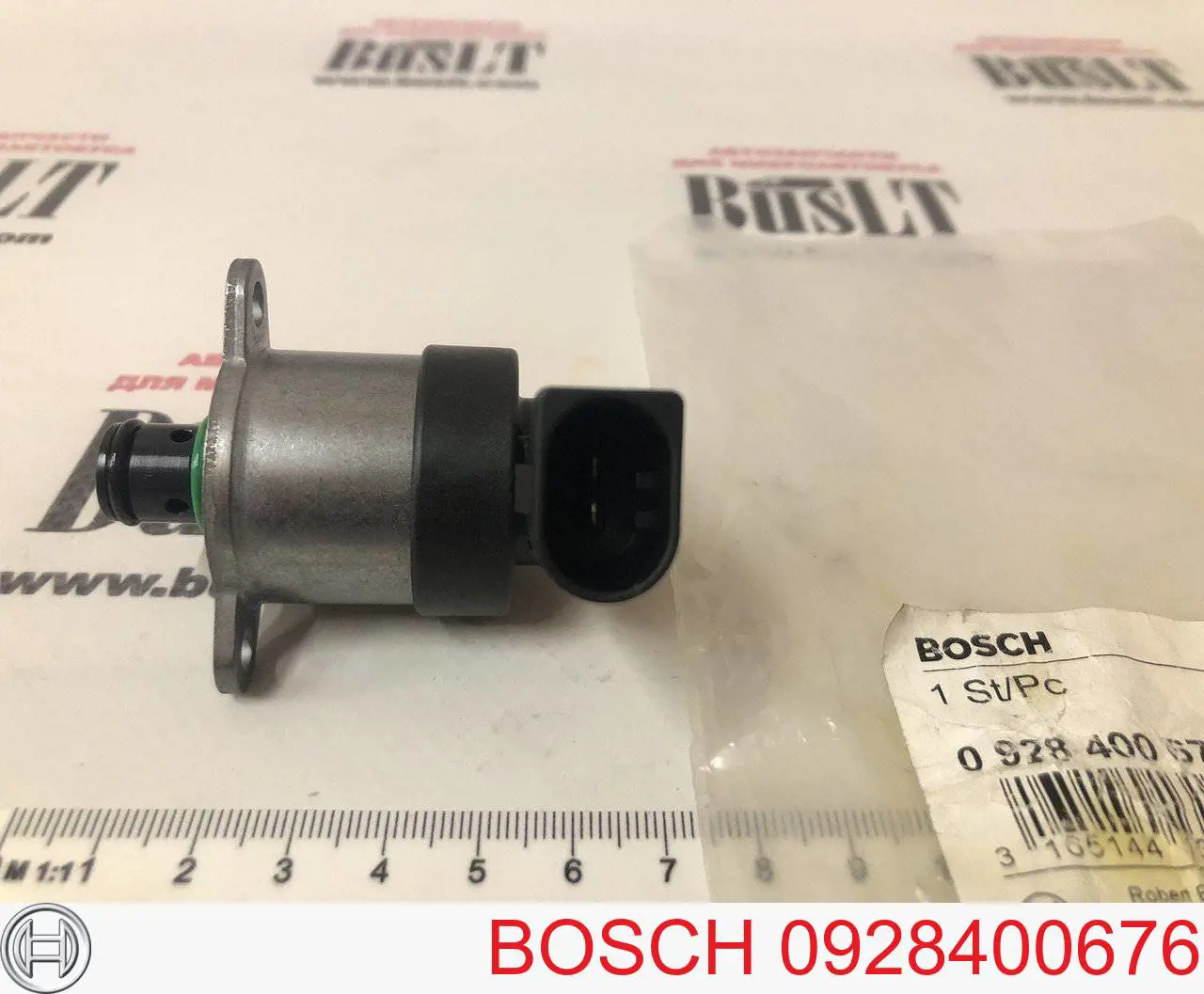 Válvula reguladora de presión del sistema common rail 0928400676 Bosch