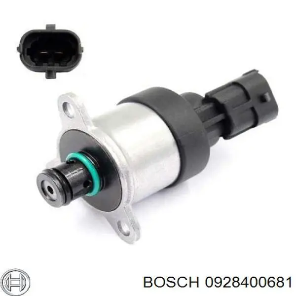0 928 400 681 Bosch válvula reguladora de presión common-rail-system