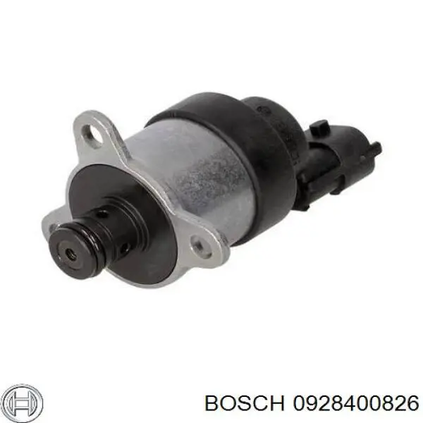 Válvula reguladora de presión del sistema common rail 0928400826 Bosch