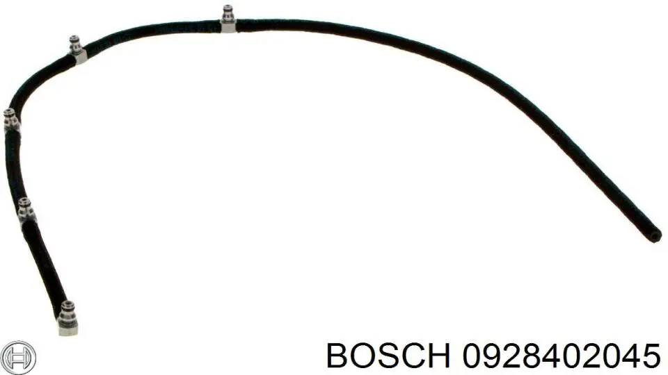 Comprar 0928402045 Bosch Tubería de retorno de combustible de los inyectores
