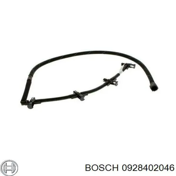 Tubería de retorno de combustible de los inyectores 0928402046 Bosch