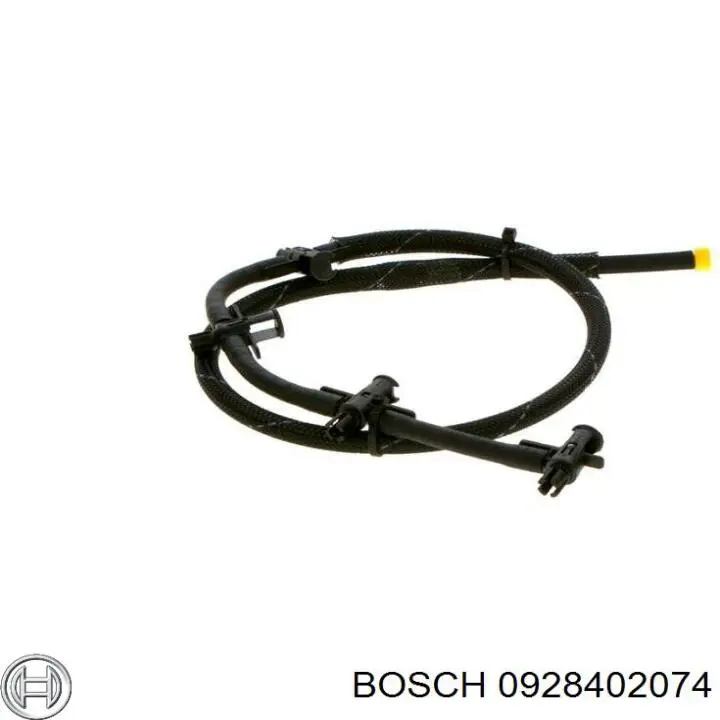 0928402074 Bosch tubo de combustible atras de las boquillas